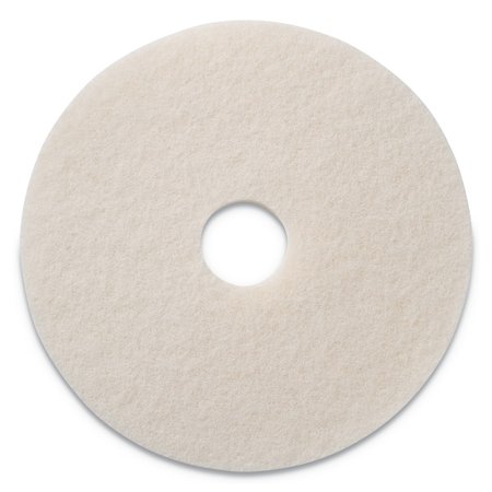 AMERICO Polishing Pads, 19" Diameter, White, PK5 401219